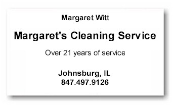 Margaret Witts Cleaning Service